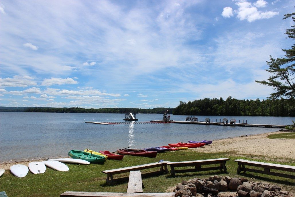 waterfront-lake-winnepesaukee-new-hampshire-sailboat-kayak | Camp Tecumseh